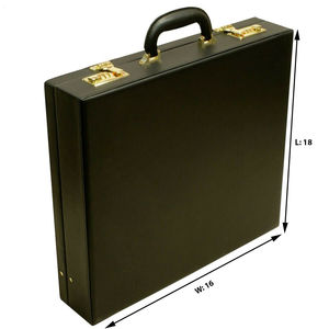 Étui rigide pour tablier maçonnique, en panneau MDF rigide de 1 mm, avec fermoirs métalliques et boucles en plastique – Fournisseur d'étuis rigides maçonniques - Product Image 2