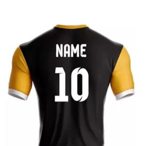 เสื้อฟุตบอลแฟนคลับขายส่ง รับผลิตตามสั่ง แบรนด์ส่วนตัว ผู้ผลิต OEM ผู้จัดจำหน่าย ชุดกีฬาโพลีเอสเตอร์คุณภาพสูง GSM สูง จำนวนมาก - Product Image 3