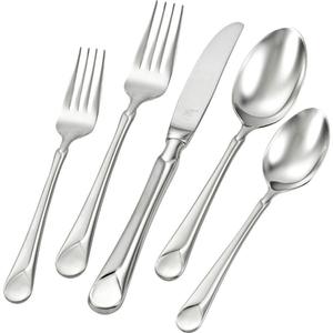 Classic Style Metal Cutlery <b>Set</b> For <b>Dining</b> tableware Use BPA Free Stainless Steel Premium Flatware <b>Sets</b> 4 Pcs Custom Designs - Product Image 4
