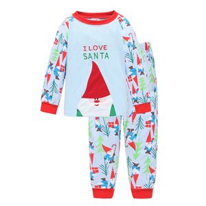 Conjunto de pijamas navideños de Mickey Mouse para bebés, camiseta de manga larga con cuello redondo y pantalones a rayas, ropa de dormir de invierno - Product Image 6