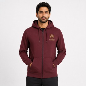 2026 High Quality Men Zipper Hoodie Relaxed Fit Casual <b>Jacket</b> For Streetwear <b>Gym</b> Travel And Everyday Performance - Product Image 1