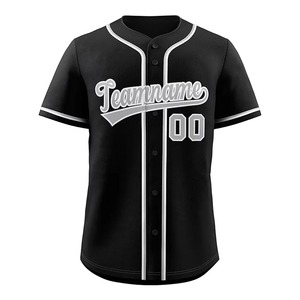 Maillot de baseball et de softball de haute qualité, nouvelle arrivée, uniforme doux pour adultes, vêtements d'équipe, chemises vierges à motifs, toutes couleurs et tailles - Product Image 1