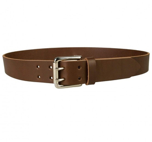 Cinturón MAKUM INTERNATIONAL Universal Negro Marrón de Cuero Genuino de Alta Resistencia, Duradero, Trenzado y con Hebilla Personalizable - Product Image 2
