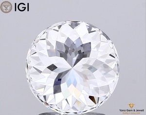 IGI Certificate 1.50 Carat CVD Lab Grown Portuguese Cut Diamond D Color VS1 Clarity for Premium Ring Centerpiece - Product Image 6