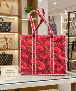 Le Souvenirs Sac fourre-tout à bandoulière pour femme, style bohème vintage indien, mode hiver-été, en toile personnalisée, imprimée au bloc et matelassée, avec fermeture éclair - Product Image 2