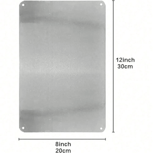 CIFbuy Targa in Alluminio Vintage Rustica 8x12 Pollici Girasole Stile Fattoria per Bar TikTok per Servizio di Ritiro Temu Decorazione Murale in Legno - Product Image 3