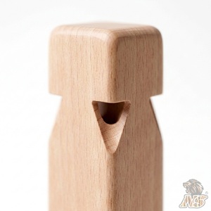 Silbato de Tren de Madera de Cuatro Cámara, Sonido Clásico de Tren de Vapor, Juguete para Niños, Regalo - Product Image 4