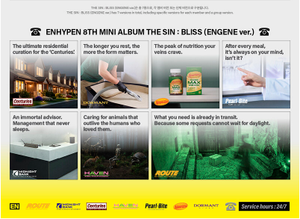 ENHYPEN 8º Mini Álbum [THE SINBLISS] Versión ENGENE, CD de Música K-Pop Original en Coreano, 1 de 7, Fotolibro Sellado, Fototarjetas - Product Image 5