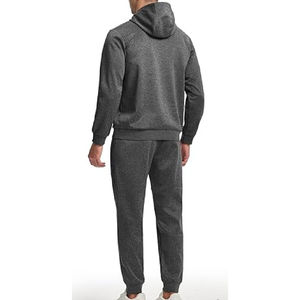 Conjunto Deportivo para Hombre, Color Gris, Sudadera con Capucha y Pantalones, Manga Larga, Corte Regular, Transpirable, para Otoño - Product Image 4