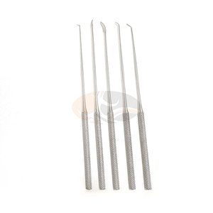 Ensemble de micro-dissecteurs en acier inoxydable réutilisables, kit d'instruments chirurgicaux pour microchirurgie de précision, neurochirurgie, chirurgie cérébrale - Product Image 2