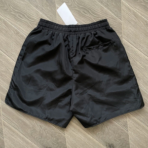 Pantalones Cortos Deportivos de Lona Ecológica Transpirable 100% Algodón Personalizados, Cintura Alta con Cordón Ajustable, Estilo Casual para Hombre - Product Image 2