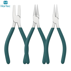 Premium 5-Piece Jewelry <b>Pliers</b> <b>Set</b> Round Flat & Chain Nose Wire Bending Forming Tools Kit With Comfortable Grip For Crafters - Product Image 2