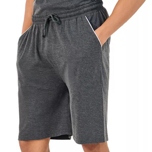 Ensemble chemise et short pour homme, décontracté, été, deux pièces, uni, personnalisé - Product Image 3
