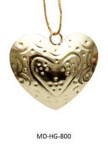Decorative hanging collectible <b>christmas</b> celebration accessory artisan crafted decor festive heart decoration rustic elegant - Product Image 5