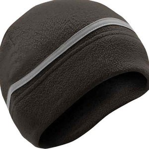 Econex Sports Unisex <b>Navy</b> <b>Blue</b> Beanie Hat Reflective Design Outdoor Winter Warm Knit <b>Cap</b> 100% Acrylic Casual Style 56-58CM - Product Image 3