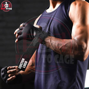 ผ้าพันมือเจลสำหรับมวยไทย คิกบ็อกซิ่ง คุณภาพสูงสุด สีดำ นุ่มพิเศษ ยืดหยุ่นได้ กระชับมือ - Product Image 5