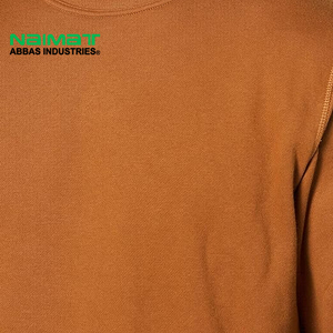 เสื้อสเวตเชิ้ตคอกลมผ้าฟลีซเรียบง่ายสไตล์มินิมอลสำหรับผู้ชาย มีกระเป๋าหน้าขนาดใหญ่ สีพื้น ให้ความอบอุ่น เหมาะสำหรับใส่ออกกำลังกาย - Product Image 5