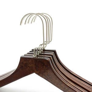 Perchas de Madera Personalizadas de Alta Calidad, 40x1.2cm, Diseño Moderno y Duradero, Gancho de Metal, Uso en Oficina, Boutique, Tienda, Multifuncionales - Product Image 3