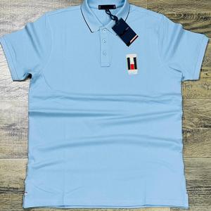 Polo de Manga Corta para Hombre de Marca |   Lote de Excedentes de Polo 100% Algodón de Bangladesh en Oferta para Venta al Por Mayor de Verano - Product Image 3