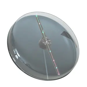 New 42cm LED Display 3D Hologram Fan Outdoor Waterproof Cover