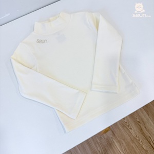 SeunKids Kids 4cm High Neck Thermal Top Soft Stretch Base Layer Winter Wear Made in Vietnam - Product Image 2