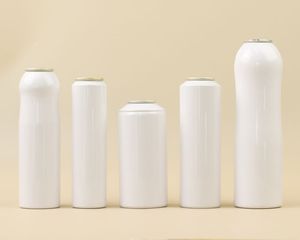 Emballage écologique, flacons aérosols en aluminium blanc vides, boîtes métalliques cylindriques, bouchons ROPP, ouverture facile pour l'emballage de produits chimiques - Product Image 6