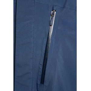 Veste matelassée en polaire écologique pour homme, col montant, fermeture éclair, rembourrage en fibres de polyester, décontractée, hiver, gris clair, vert - Product Image 5