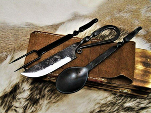Cuchara de Hierro Forjado Viking 2025, Diseño Medieval Premium, Grabada, Material Ecológico, Estilo Antiguo, Diseño Moderno - Product Image 5