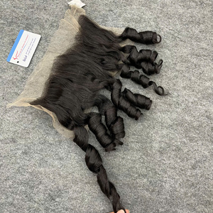 สินค้ามาใหม่ วิกผม HD Lace Frontal แบบลอนเด้งดึ๋ง เนื้อผมไม่พันกัน หลุดร่วงน้อย พร้อมส่ง ผมแท้เวียดนาม 100% - Product Image 1