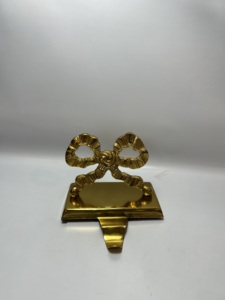 Wholesale Aluminium Praying Angel Christmas <b>Stocking</b> Holder Heavy Duty Fireplace Mantle <b>Hanger</b> Hook Festive Holiday Decoration - Product Image 6