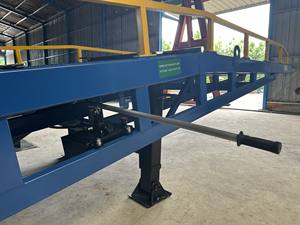 VIET THANH Plataforma Móvil Hidráulica de Descarga de Contenedores de 10 Toneladas, Cizallas para Chatarra, Piso de Acero Antideslizante con Nervaduras, Eléctrico Hidráulico - Product Image 2