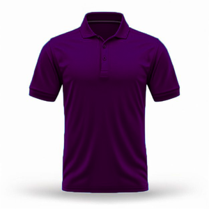 เสื้อโปโลชายสีน้ำเงิน รุ่นใหม่ คุณภาพพรีเมียม แขนสั้น สำหรับใส่โลโก้แบบกำหนดเองได้ ระบายอากาศได้ดี สีพื้น - Product Image 3