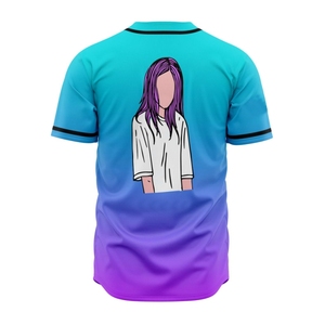 Maillot de baseball sublimé avec logo personnalisé, impression numérique, respirant, haute élasticité, uniforme sportif pour hommes et jeunes - Product Image 2