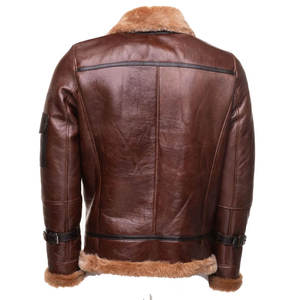 NIGHTJAR INDUSTRY Veste en cuir de vachette véritable de qualité supérieure pour homme, entièrement personnalisable, confortable, décontractée, style streetwear, imperméable - Product Image 3