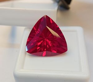 Rubis naturel du Mozambique, couleur sang de pigeon, taille triligne, certifié, pierre précieuse en vrac pour la fabrication de bijoux, vente en gros, pierre de rubis JM444 - Product Image 6