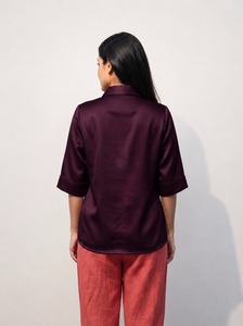 Camisa de algodón transpirable y ligera para mujer, sin arrugas, informal, compre directamente del fabricante a precio de mayorista - Product Image 3