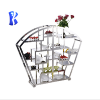 OKEY Fournitures Hôtelières Équipement de Restauration Présentoir de Buffet Support de Présentation pour Thé de l'Après-midi et Banquets
