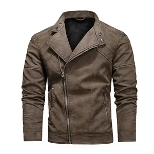 High Performance <b>Men</b> <b>Leather</b> Winter <b>Jacket</b> 2026 <b>Genuine</b> <b>Leather</b> Warm <b>Jacket</b> Manufacturer - Product Image 1
