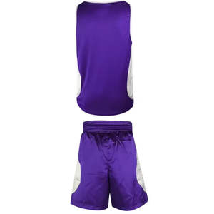 Conjunto de Camiseta y Pantalones Cortos de Boxeo Personalizados de Spandex/Poliéster, Uniforme Profesional de Kick Boxing, Ligero, de Secado Rápido y Transpirable - Product Image 2