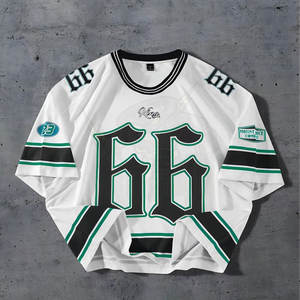 T-shirt unisexe décontracté à col rond imprimé alphabet en polyester pour l'été, les activités de plein air et le streetwear quotidien – Fabricant en gros - Product Image 3