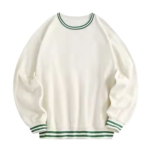 เสื้อสเวตเชิ้ตผู้ชายผ้าฝ้ายคุณภาพสูง คอกลม แขนยาว สปอร์ตแวร์ ปักลาย รับผลิตตามสั่ง ขายส่ง สำหรับฤดูใบไม้ผลิ ปี 2026 - Product Image 1