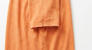 <b>Orange</b> Washed Casual Blank Digital Printing Regular Fit Short Sleeve O-Neck Streetwear T-<b>Shirt</b> for <b>Men</b> - Product Image 3