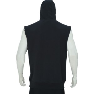 Chaleco Deportivo sin Mangas con Capucha para Hombre, de Secado Rápido, Transpirable, para Gimnasio, Ejercicio al Aire Libre, Fitness, Bordado - Product Image 5