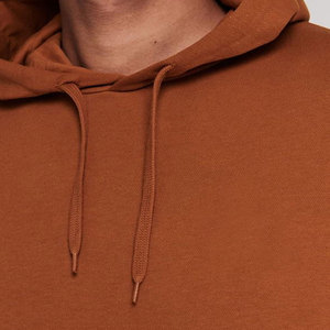 เสื้อฮู้ดดี้ผู้ชายผ้าฝ้าย 100% ระบายอากาศได้ดี พิมพ์โลโก้ได้ตามต้องการ ทรงโอเวอร์ไซส์ สำหรับฤดูใบไม้ร่วง-ขายส่ง - Product Image 5