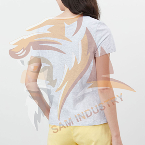 Camisetas de Mujer de Alta Calidad con Diseño Personalizado, Transpirables, de Algodón y Elastano, para Verano, Ecológicas, Camisetas para Hombre - Product Image 2