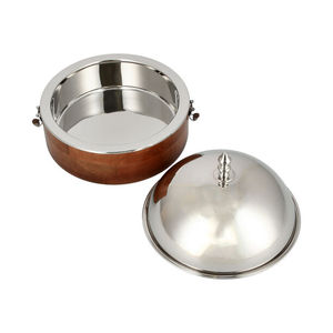 Casseroles de luxe en acier inoxydable nacre avec isolation thermique, conçues pour la maison et la restauration, écologiques - Product Image 3