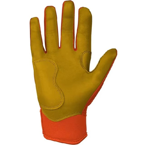 Professional Baseball Batting Gloves OEM Production with Ergonomic Palm Construction Breathable Fabric and Custom Team Branding - Product Image 4