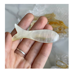 Cuchara de Nácar Natural sin Acabado, Cuchara de Concha Marina Hecha a Mano para Procesamiento en Fábrica - Product Image 4