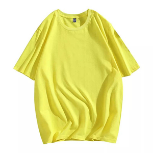 เสื้อยืดคอกลมทรงเข้ารูปแขนสั้นผู้ชาย ป้องกันขนร่วง โลโก้ด้านหน้า แบรนด์ USWY ผลิตในปากีสถาน - Product Image 1