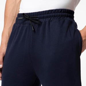 Pantalon de jogging personnalisé avec logo brodé pour hommes, fabricant OEM Bangladesh, 280 g/m², French Terry, coupe ajustée, Europe - Product Image 4